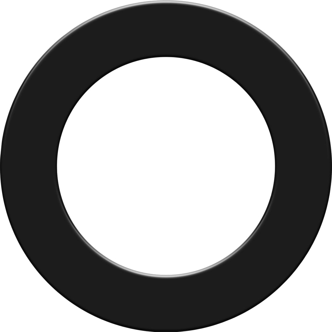KOTO - Dartscheiben Surround Schwarz, dartscheibe schutzring für unterwegs, Einfach EIN zu packen un