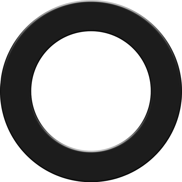 KOTO - Dartscheiben Surround Schwarz, dartscheibe schutzring für unterwegs, Einfach EIN zu packen un