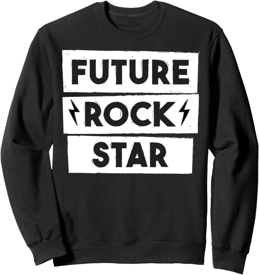 Future Rock Star Typographic Sweatshirt