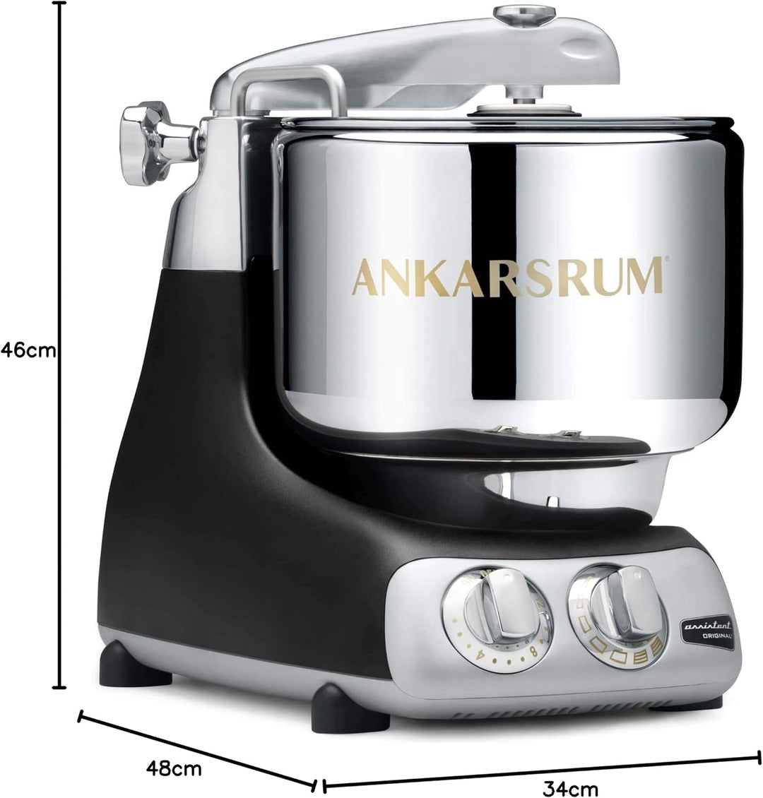 Ankarsrum 6230 BK Original 6230-Black Assistent Original-AKM6230 Kitchen Machine-Black (B), Aluminiu