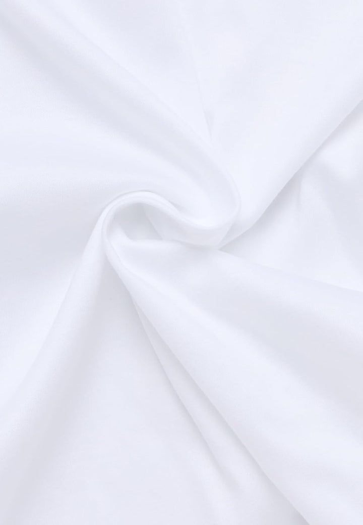 ETERNA Herren Long Sleeve Modern Fit White Uni Soft Tailoring Jersey T-Shirt 39 Kragen / 67 Ärmel We