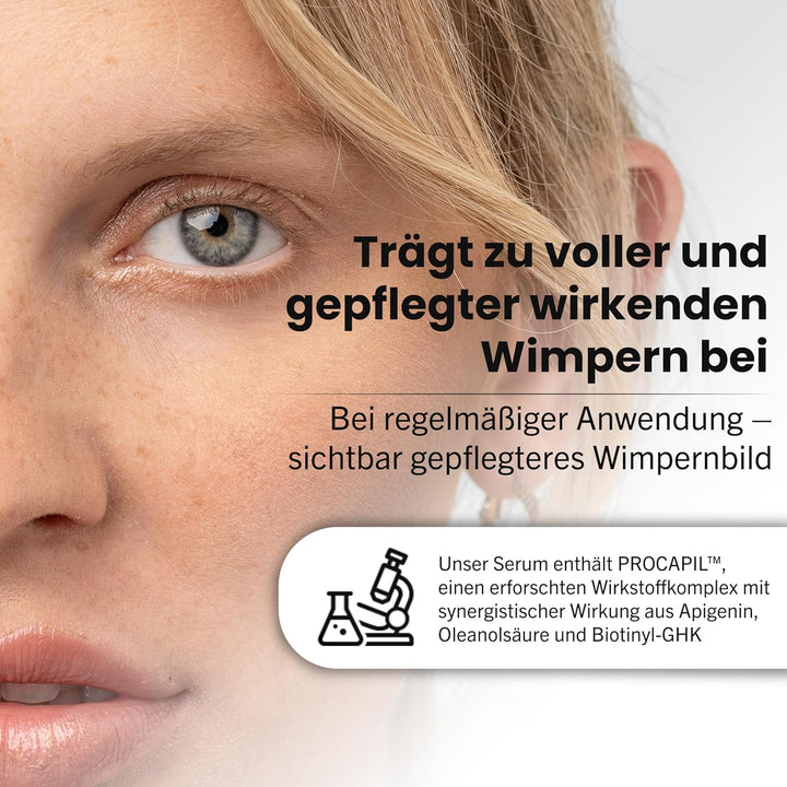 EGYPT-WONDER Wimpernserum 5 ml – Lash Serum für Wimpernwachstum & dichtere Wimpern – Wimpernbooster