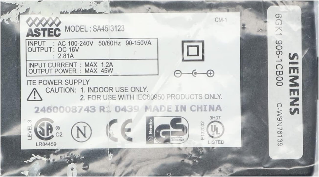 Siemens 6GK1906-1CB00 Power Supply Stromversorgung New NFP Sealed
