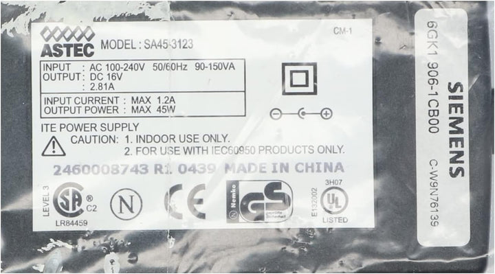 Siemens 6GK1906-1CB00 Power Supply Stromversorgung New NFP Sealed