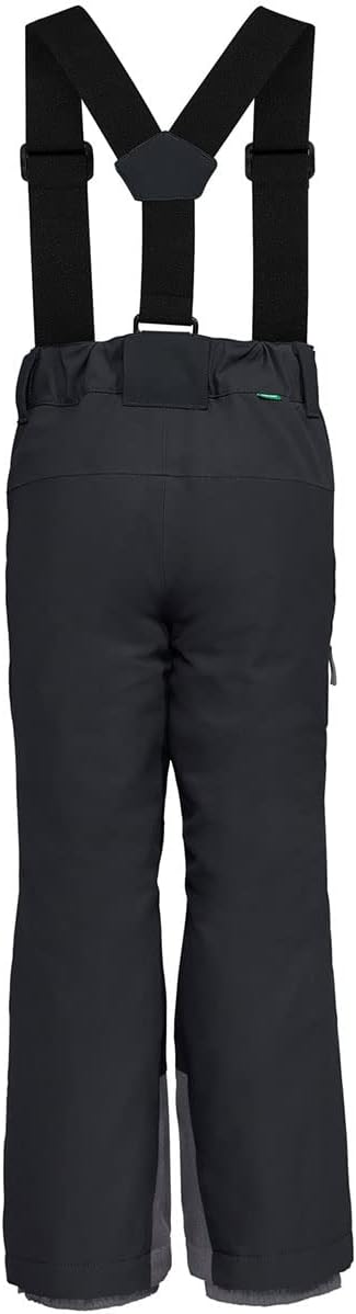 VAUDE Kids Snow Ride Pants - Skihose Kinder 116 Schwarz, 116 Schwarz