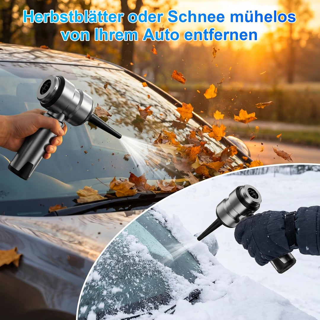 Handstaubsauger Akku 22000Pa 4 in 1 Handstaubsauger Kabellos Autostaubsauger Stark Mini Staubsauger