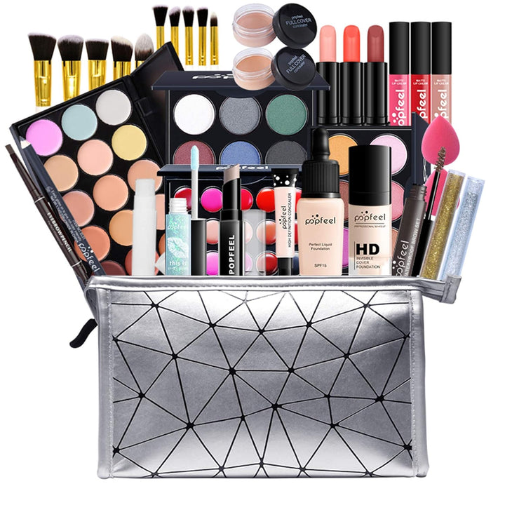 FantasyDay Multifunktions Exquisite Kosmetik Geschenkset Make-up Schmink Kit für Gesicht, Augen und