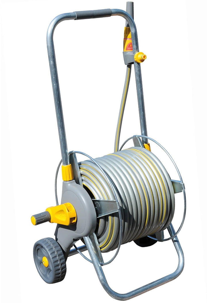 60 m Montierter Metall-Schlauchwagen mit 30 m Schlauch für Profis 1 Standard, 1 Standard