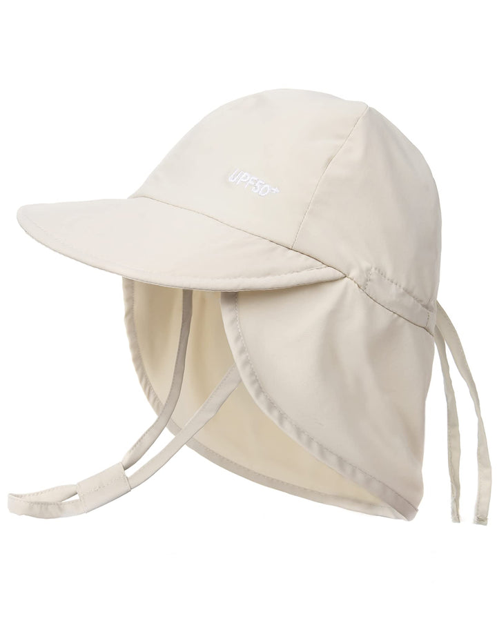 FURTALK Baby Sonnenhut mit Nackenklappe Kleinkind Kinder UPF 50+ Einstellbare Jungen Mädchen UV-Schu