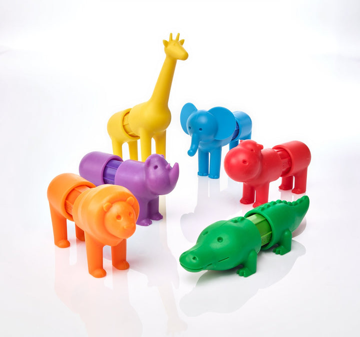 SmartMax - My First Safari Animals, Magnetic Discovery Play Set, 18 pieces, 1-5 Years Einzelbett, Ei