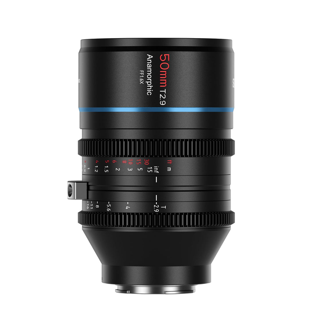 SIRUI 50mm T2.9 1.6X Vollformat Anamorphisches Objektiv, Kinoobjektiv für L-Mount Kameras, 50mm