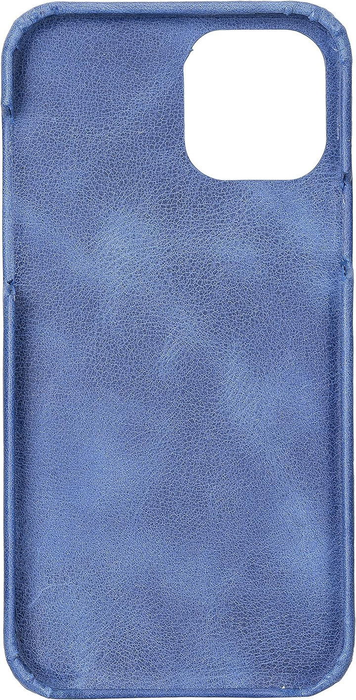 Solo Pelle Lederhülle kompatibel für iPhone 12 Pro Max in 6.7 Zoll abnehmbare Hülle (2in1) inkl. Kar