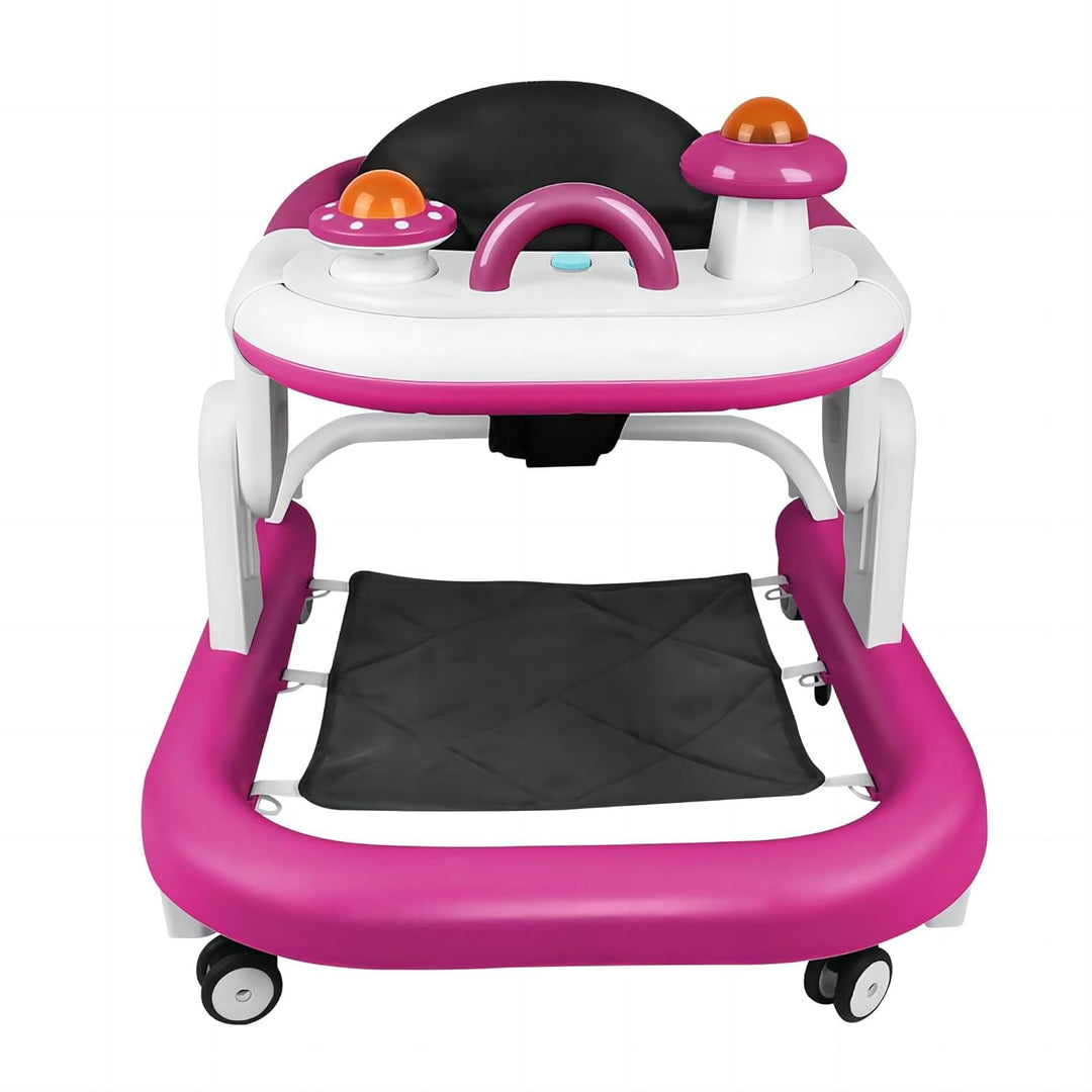 Lauflernhilfe und Aktivitätscenter, 2-in-1, Lauflernhilfe für Babys, mitwachsend, mit Spielcenter un