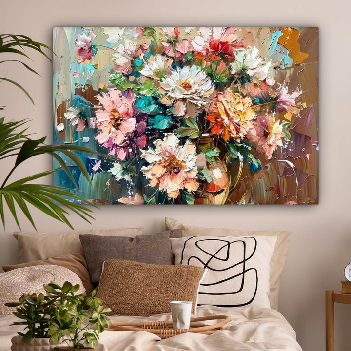 MuchoWow© Leinwandbild Gross 120x80 cm XXL Dekoration Wohnzimmer Bilder Pictures Wall Decoration Liv