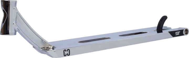 Fantic26 CORE Stunt-Scooter Street Deck 14,5cm x 56cm 110mm,120mm Sticker Chrome, Chrome