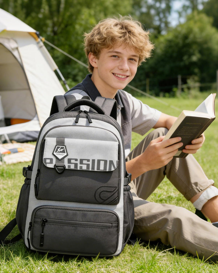 Amythe Schulrucksack Jungen Teenager 10-18 Jahre, Gross Rucksack Junior mit Laptopfach für Oberstufe