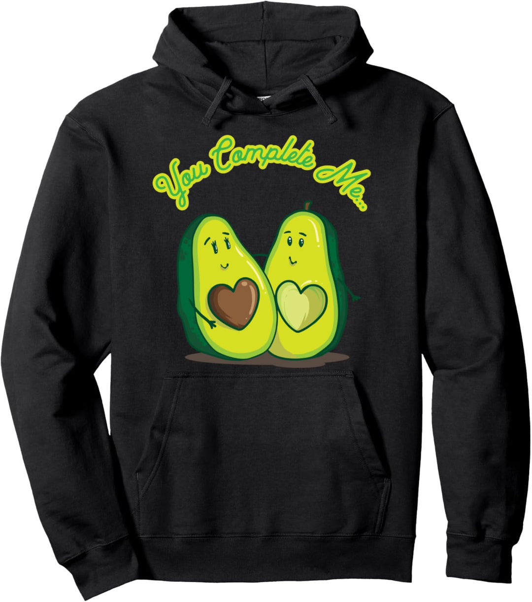 You Complete Me Avocado Pullover Hoodie