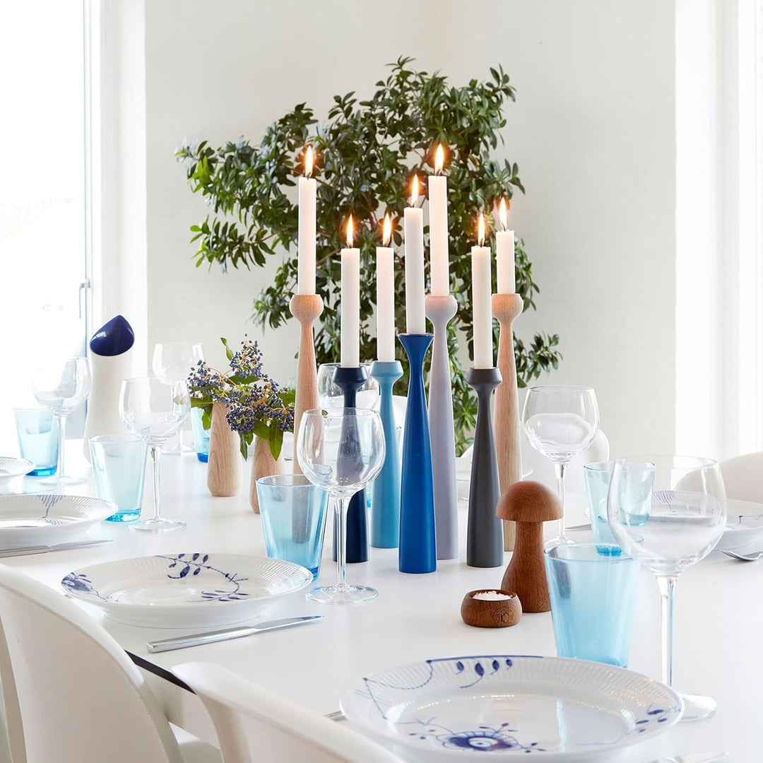 Applicata Kerzenleuchter Blossom Lily City Grey H: 24,5 cm City Grey, H: 24,5 cm City Grey