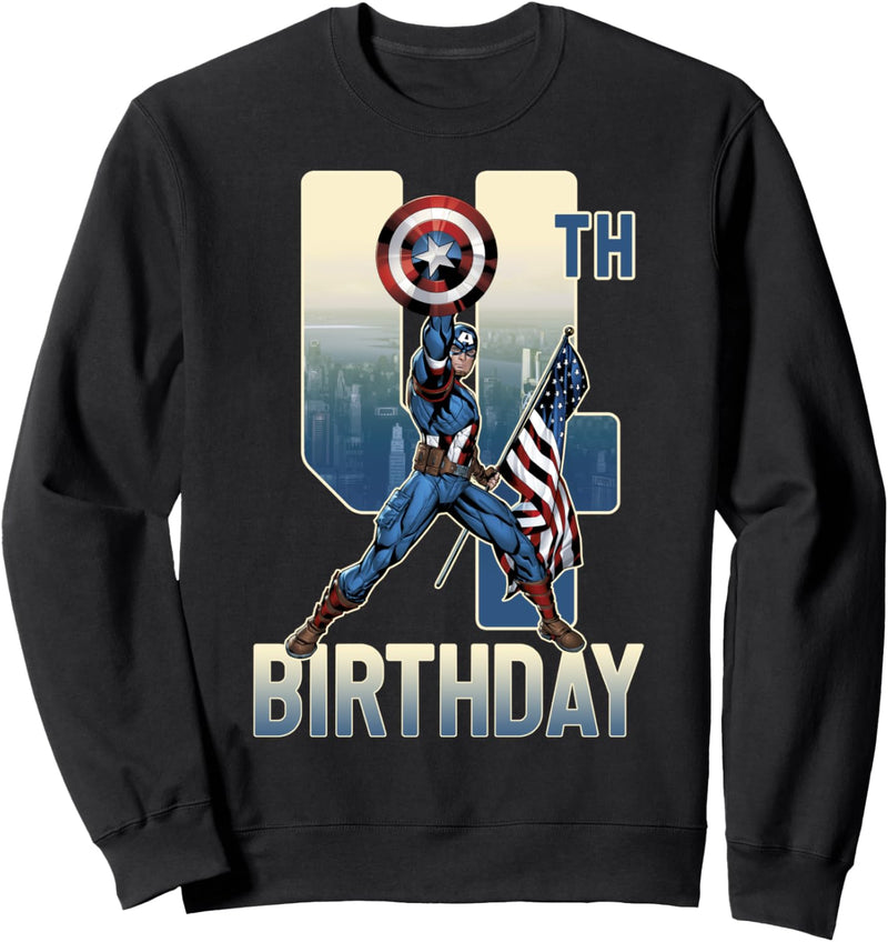 Marvel Captain America 4th Birthday Sweatshirt