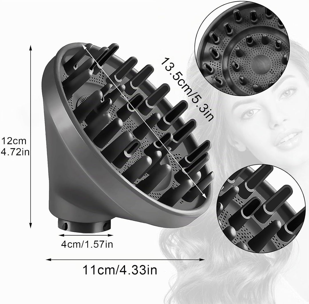 DianSung Diffusor Aufsätze für Dyson Airwrap Styler HS05 HS01, umwandelbar für Airwrap Styler in Haa