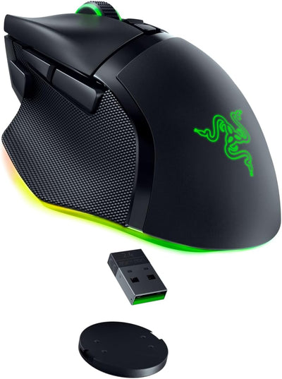 Razer Basilisk V3 Pro - Anpassbare kabellose Gaming-Maus mit Razer HyperScroll Tilt Wheel (Focus Pro