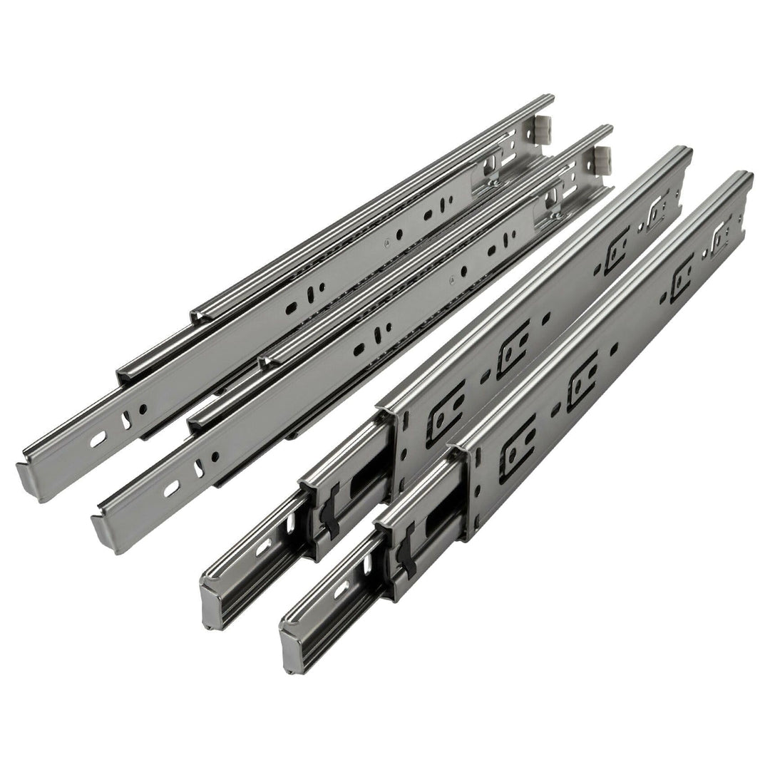 SOTECH 2 Paar (4 Stück) Vollauszüge KV1-45-H45-L750-NF 750 mm (eingeschoben) Schubladenauszug kugelg