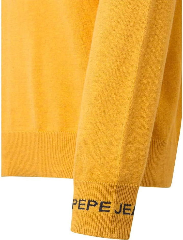 Pepe Jeans Andre Crew Neck Herren Langärmlig, 097ochre Yellow, Large