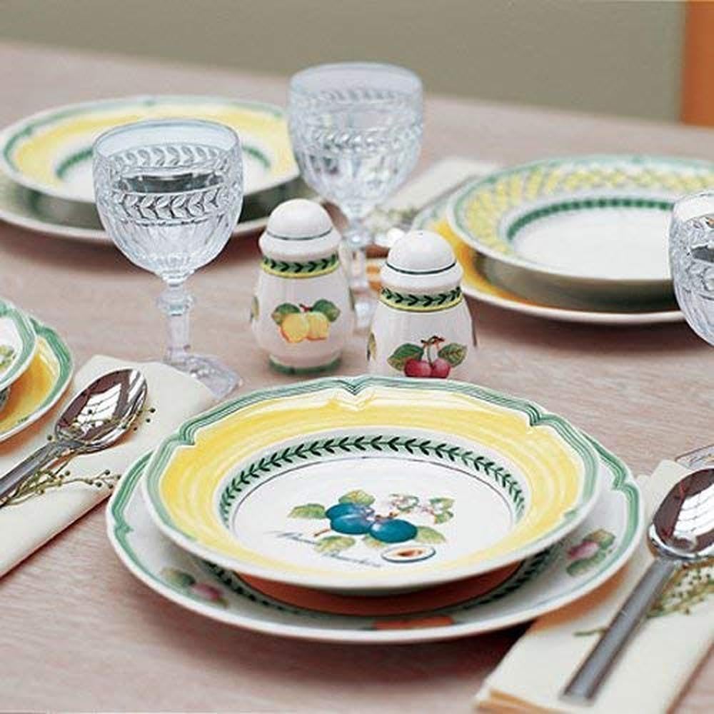 Villeroy und Boch French Garden Fleurence Beilagenschale, Premium Porzellan, Weiss/Bunt