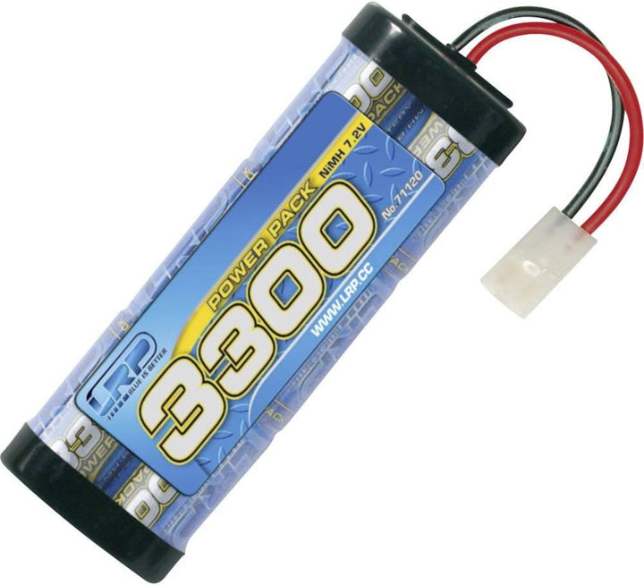LRP Electronic 71120 - Power Pack 3300, 7.2 V, 6 Zellen NiMH Stickpack