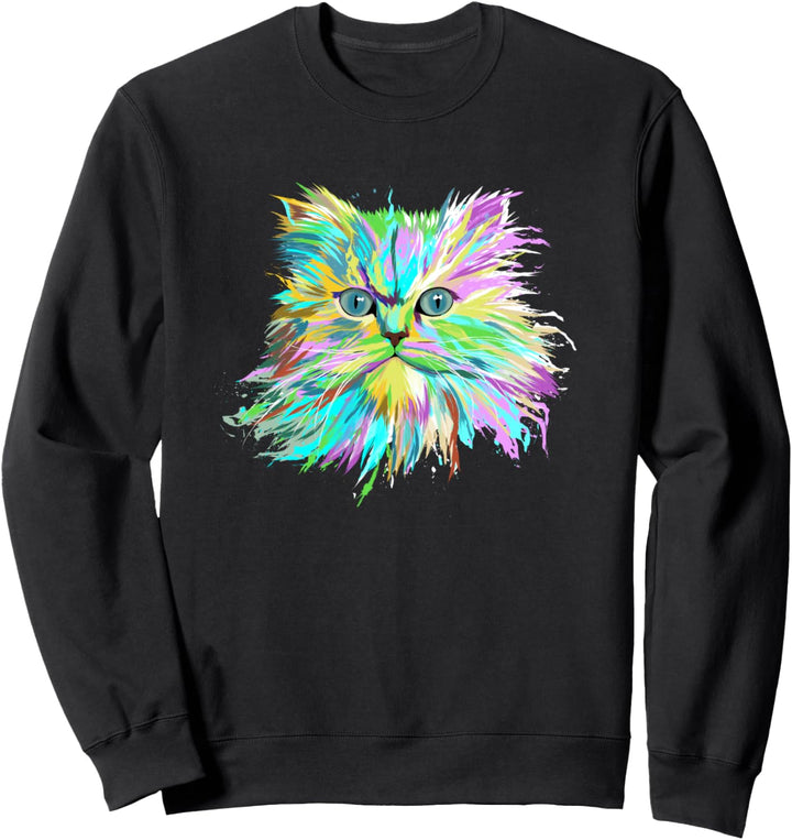 Splash Katze Perserkatze Sweatshirt