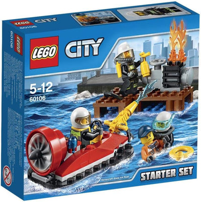 LEGO City 60106 - Feuerwehr-Starter-Set Starterset, Starterset