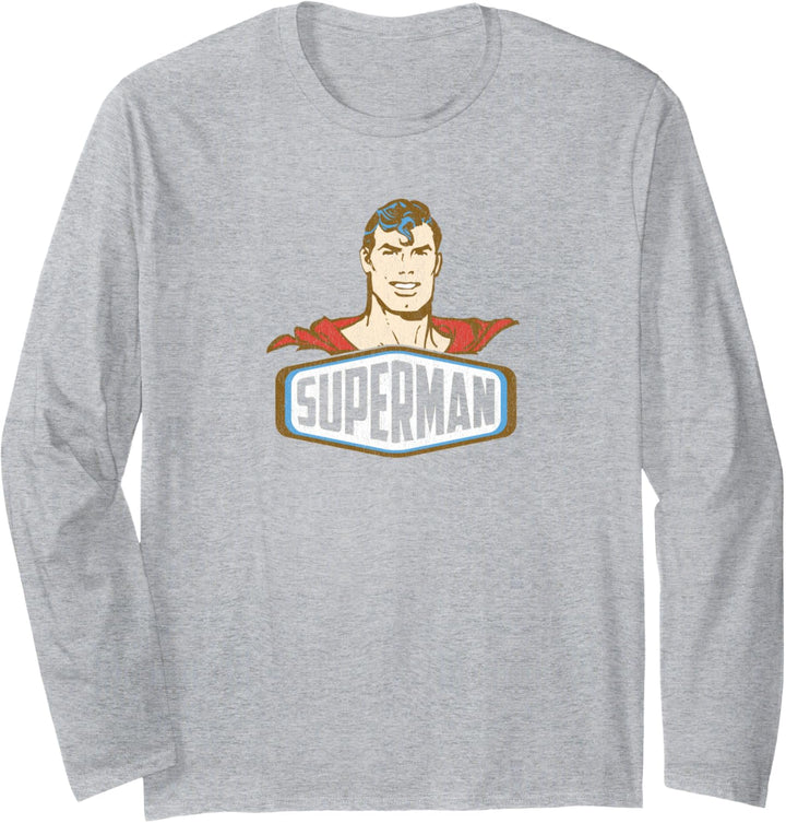 Superman Sign Langarmshirt