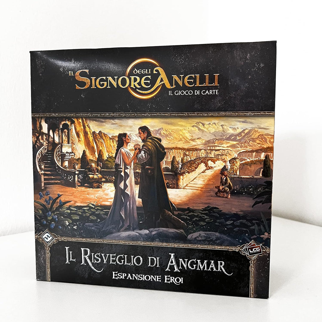 Asmodee - Der Herr der Ringe, Das Kartenspiel: Das Erwachen von Angmar, Erweiterung Helden, Italieni