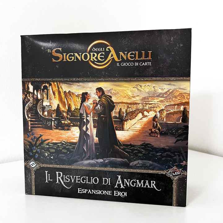Asmodee - Der Herr der Ringe, Das Kartenspiel: Das Erwachen von Angmar, Erweiterung Helden, Italieni