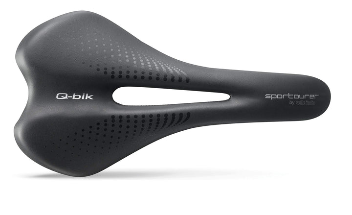 Selle Italia Unisex – Erwachsene Q-Bike Sattel, Schwarz, Einheitsgrösse