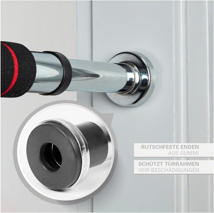Sport-Tec Türreck Klimmzugstange Pull-Up 4.0, ausziehbar 63-101 cm, Klimmzugstange für Türrahmen Tür