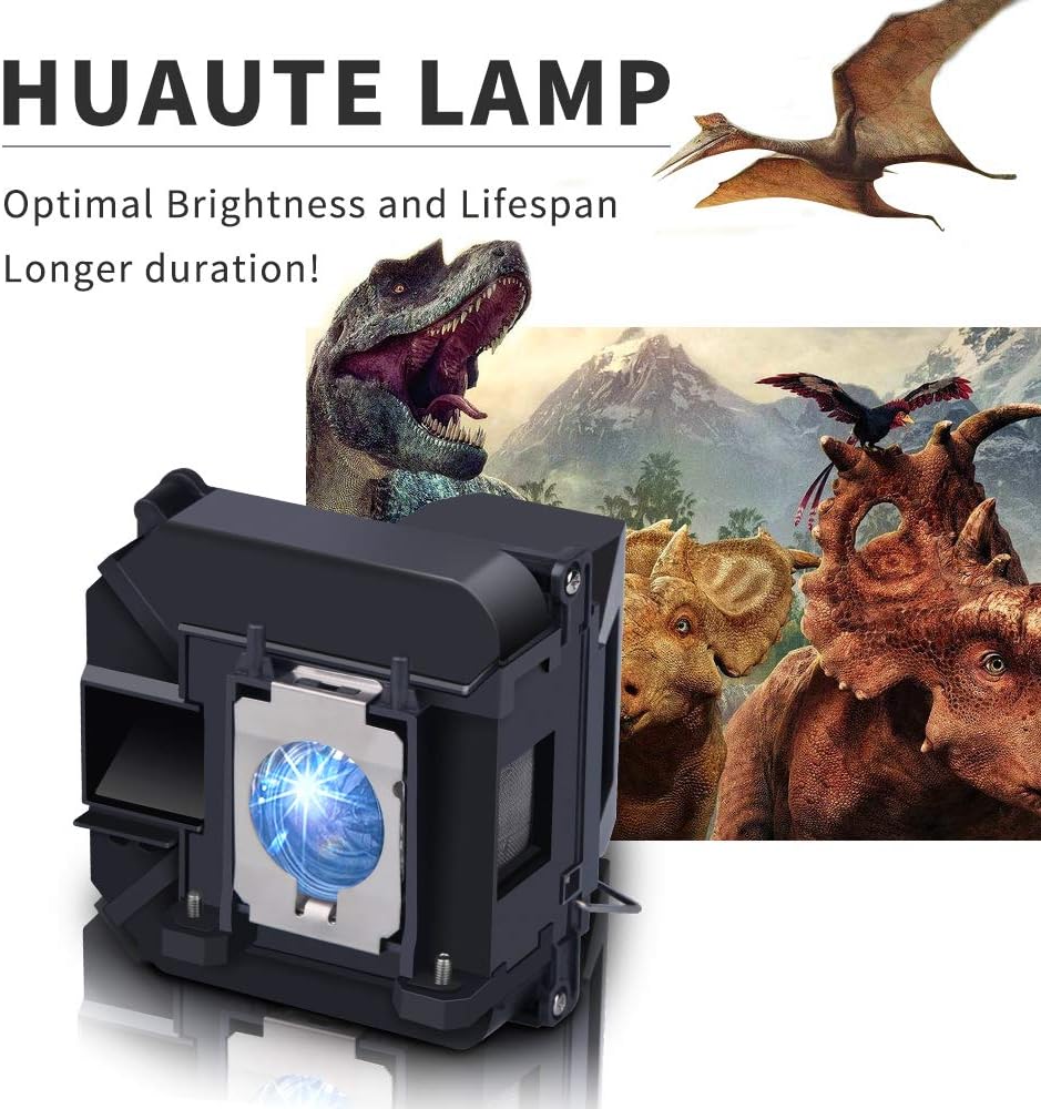 Huaute V13H010L68 / ELP-LP68 Ersatzlampe mit Gehäuse für Epson 3010 HC3010e 3020 3D 3020e 3D; EH-TW5