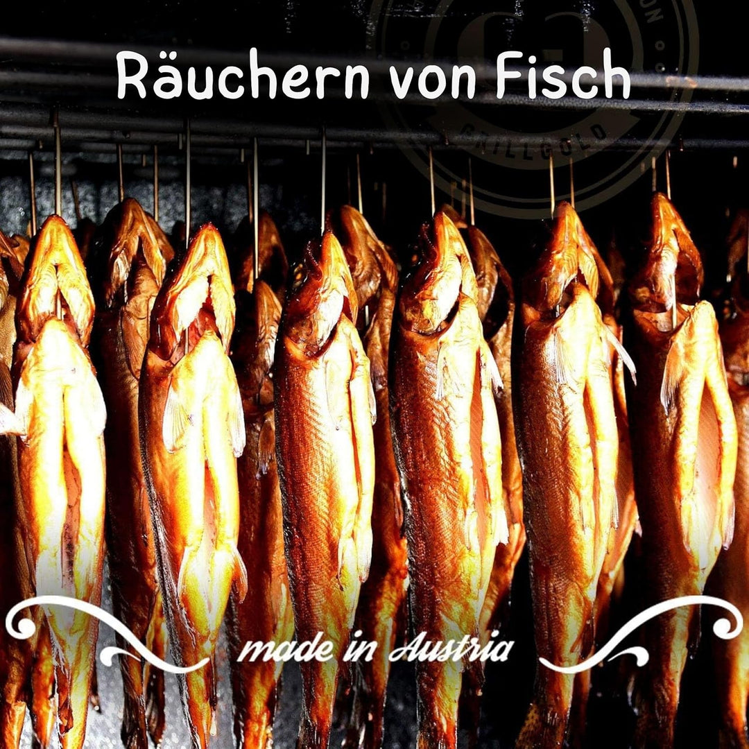 GRILLGOLD Räuchermehl aus heimischen Hölzern – Produziert in Österreich – Spezielle Körnungsmischung