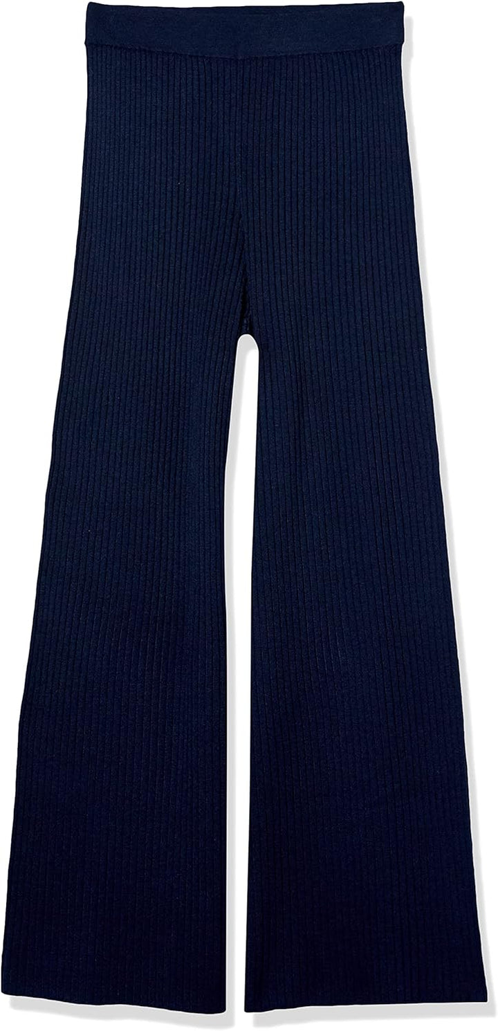 The Drop Damen Pants Catalina Pull-on Rib Sweater Pant M Marineblau, M Marineblau