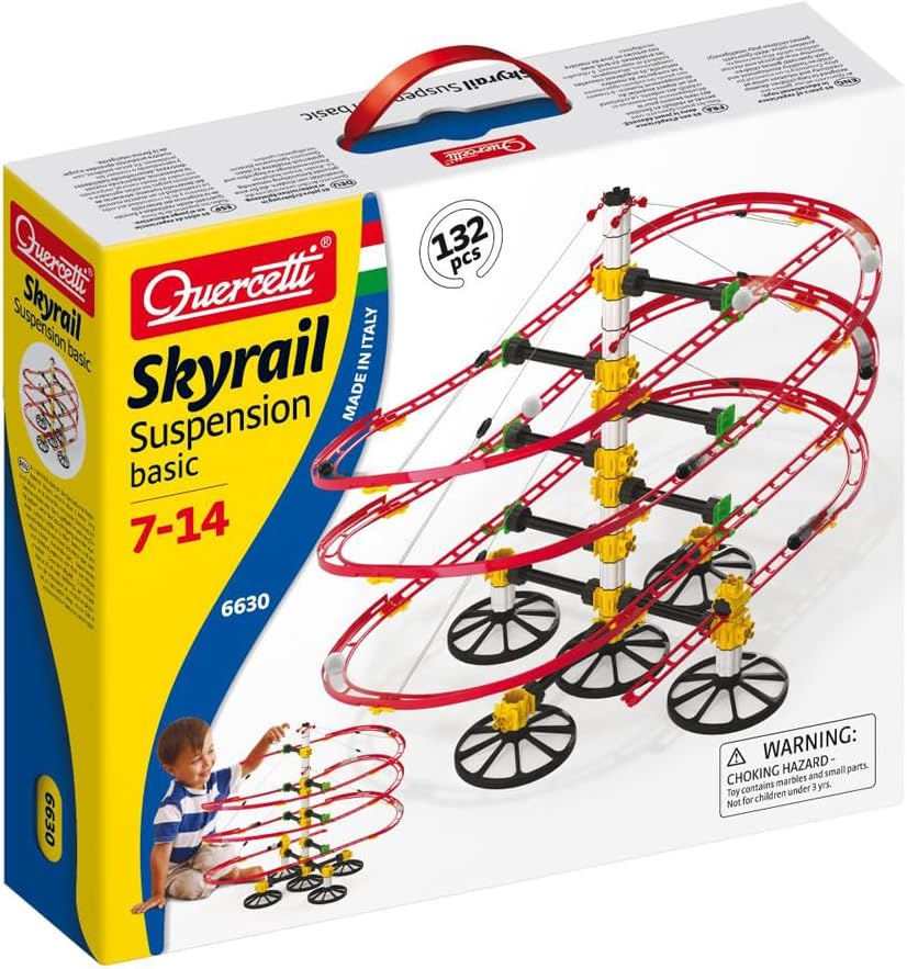 Quercetti QA6630 (-) Marble Run Construction Toy