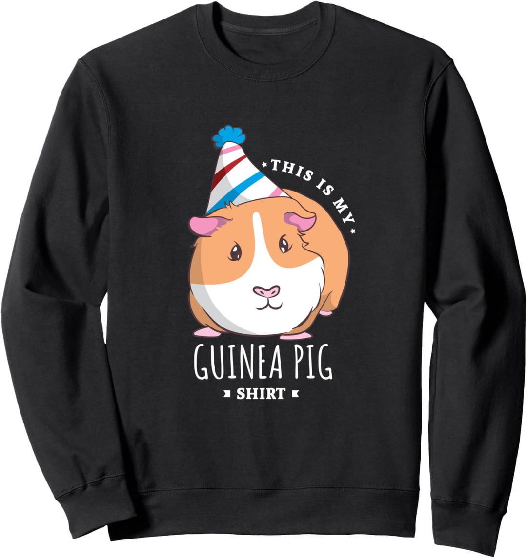 Meerschweinchen Lustiger Nager Haustier Sweatshirt