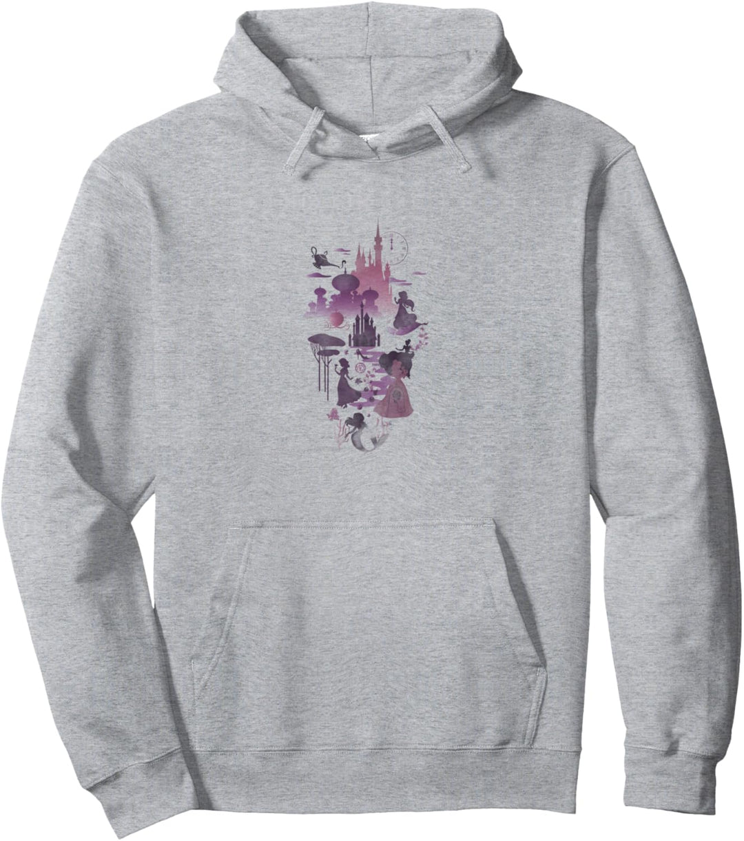 Disney Princess Collage Poster Pullover Hoodie