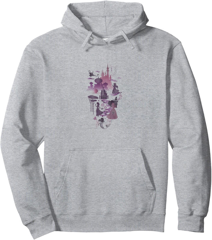 Disney Princess Collage Poster Pullover Hoodie