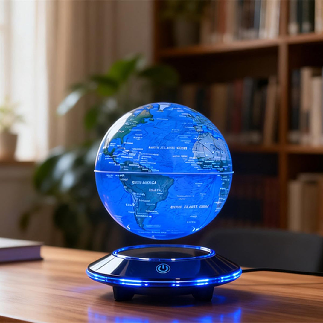 Schwebender Globus, magnetische Levitation Kugeln, automatisch rotierender schwebender Weltkarten Gl