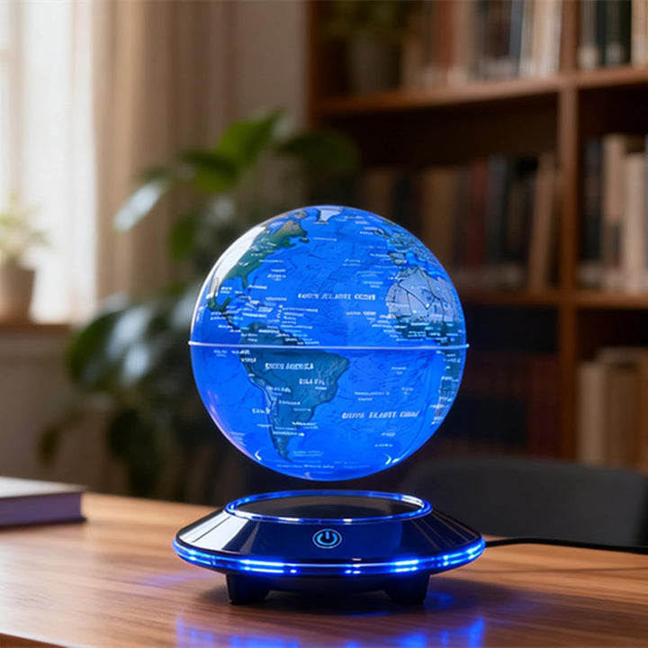 Schwebender Globus, magnetische Levitation Kugeln, automatisch rotierender schwebender Weltkarten Gl