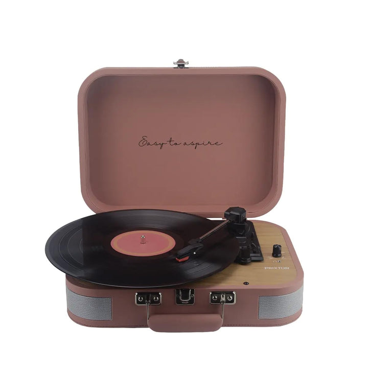 PRIXTON VC600 Vintage-Plattenspieler aus Vinyl, Vinyl-Player und Musik-Player über Bluetooth und USB