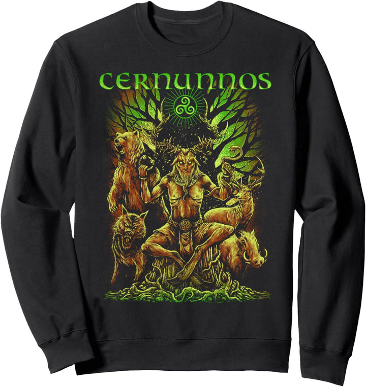 Cernunnos Keltische heidnische Mythologie Irischer schottischer Sweatshirt