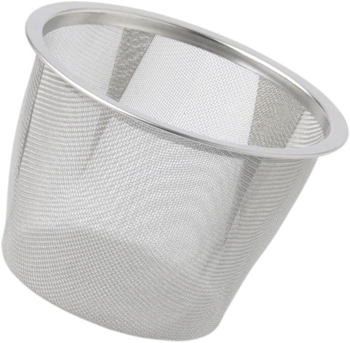 kleine rote Asia Teekanne Gusseisen Set 0.8 Liter Teekessel mit Henkel & Edelstahl Tee-Filter-Sieb-E