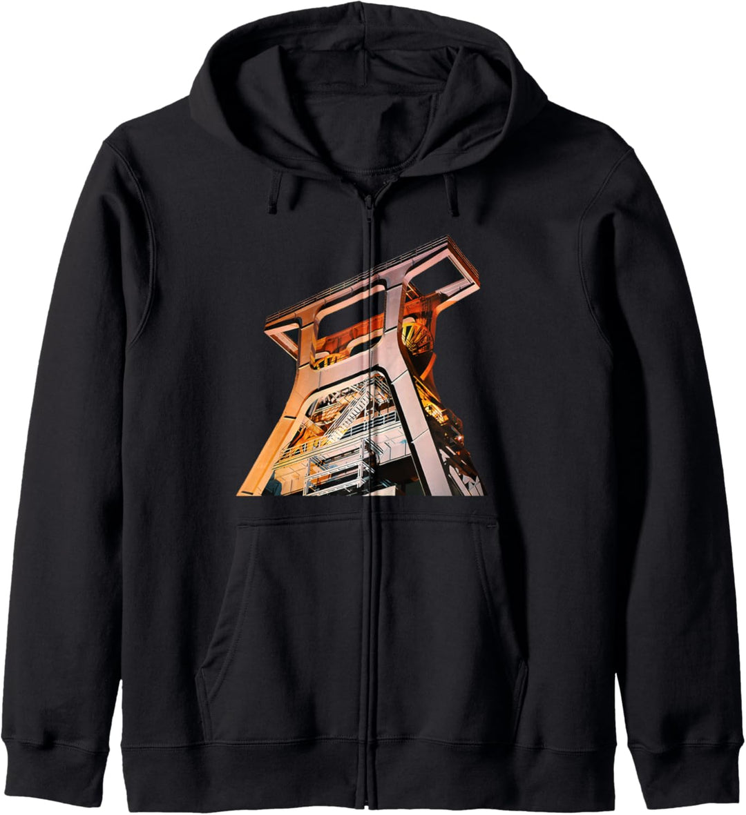 Ruhrpott Zeche Zollverein Essen Geschenk Bergbau Fan Kapuzenjacke