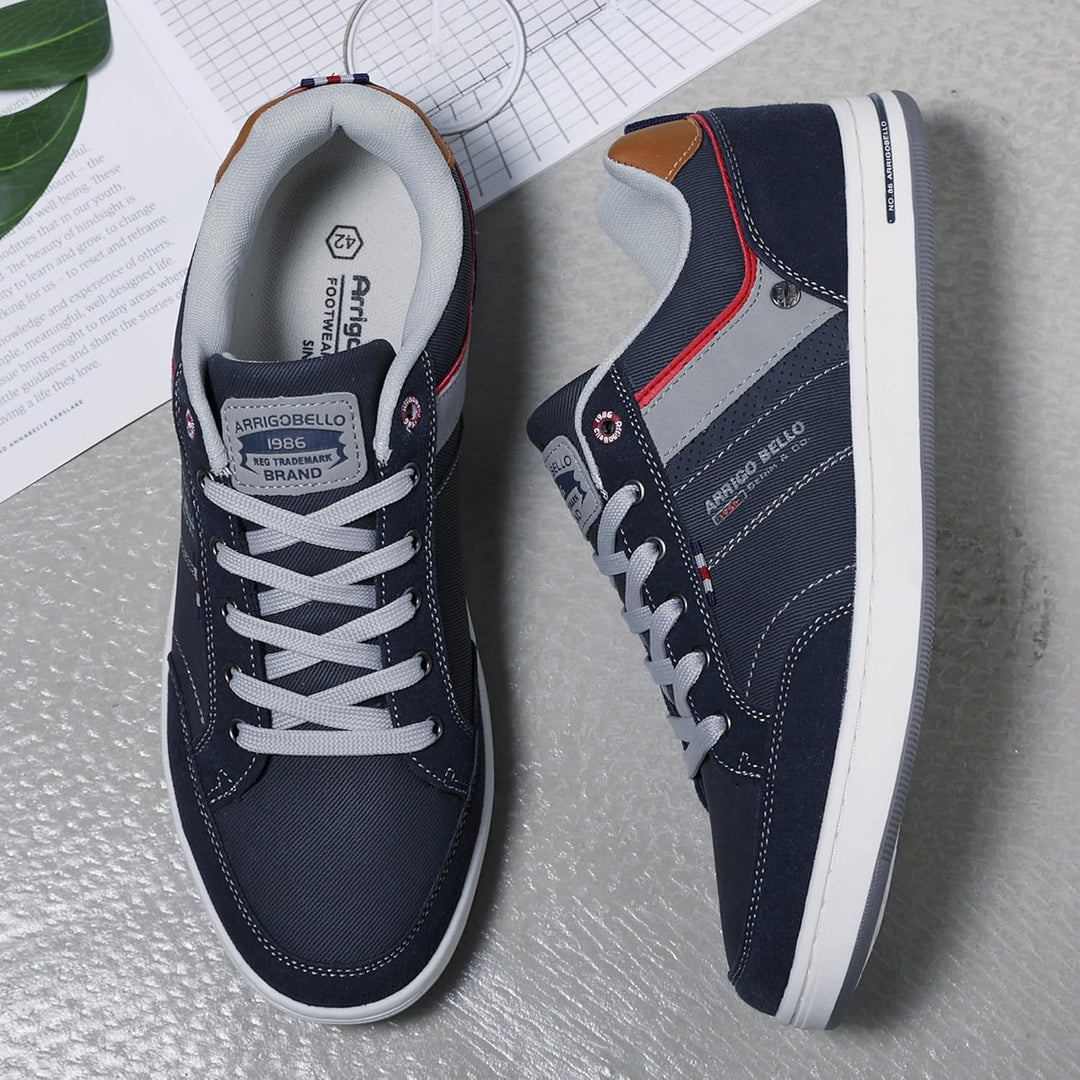 AX BOXING Freizeitschuhe Herren Sneakers Walkingschuhe Mode Schuhe Leichte Trainers Sportschuhe Grös